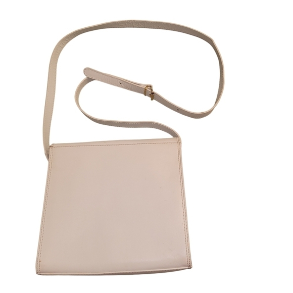 Vintage Cristian leather handbag White - Picture 4 of 5